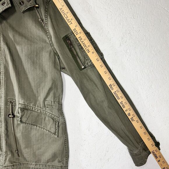 NWOT Alpha Industries,inc. U. S. Service Jacket Women 100% Cotton - Picture 12 of 14